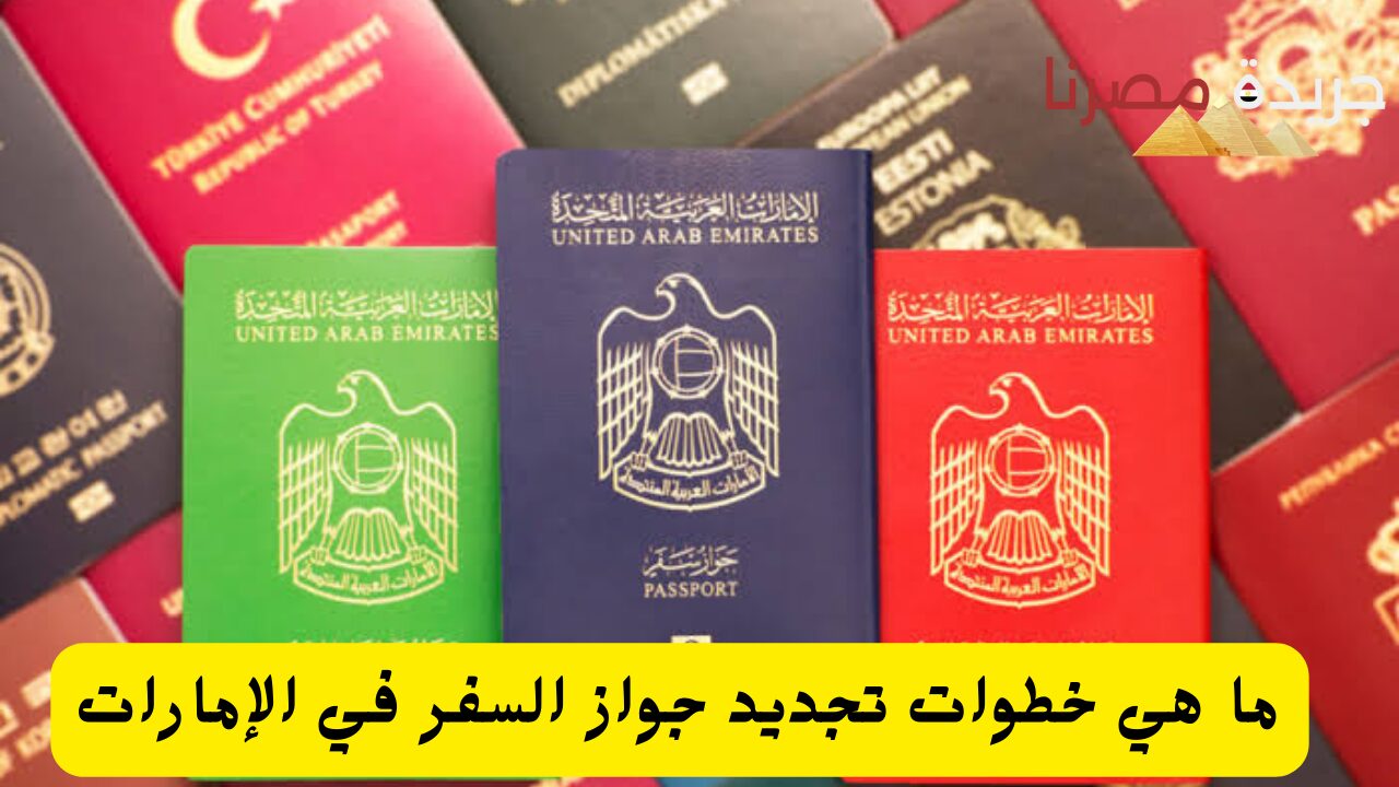 ما هي خطوات تجديد جواز السفر في الإمارات