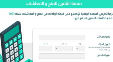 منصة تثمين معاشات المتقاعدين