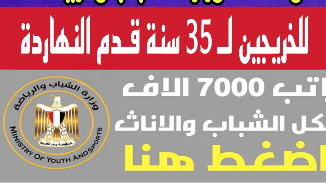 للشباب فقط.. براتب يصل إلى أكثر من 7000 جنيه احصل على فرصة عمل رائعة في أكثر من 15 تخصص