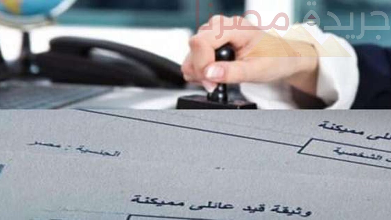 6 خطوات لاستخراج قيد عائلي إلكترونيًا وهذه الأوراق المطلوبة