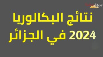 نتيجة البكالوريا 2024