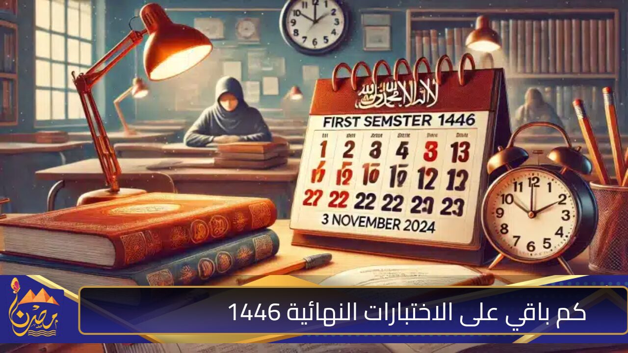 كم باقي على الاختبارات النهائية 1446؟ الوزارة التعليمية السعودية تعلن نظام الاختبارات النهائية للفصل الدراسي الأول 1446