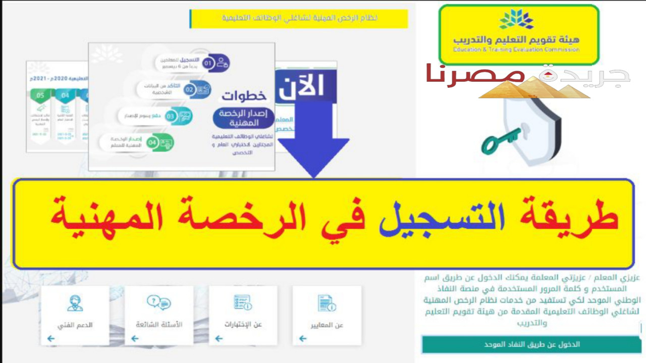 رابط الحصول على الرخصة المهنية للمعلمين في السعودية 1446