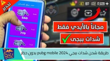 شحن شدات ببجي 2024