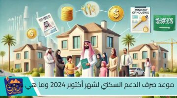 موعد صرف الدعم السكني لشهر أكتوبر 2024 وما هي شروط الاستحقاق 1 1.jpg 1