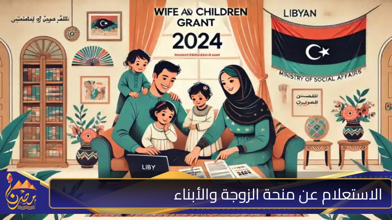 ” استعلم الآن” خطوات الاستعلام عن منحة الزوجة والأبناء ليبيا 2024 وأبرز شروط الحصول عليها